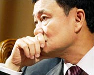 Thaksin Shinawatra has been criticised for his response