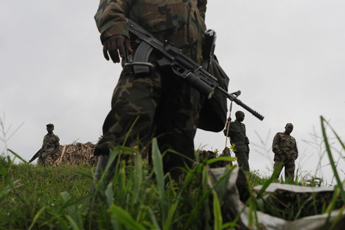 congo rebel fighters