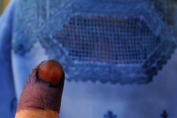 Afghan voter