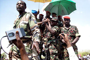 Pro-coup rally Niger