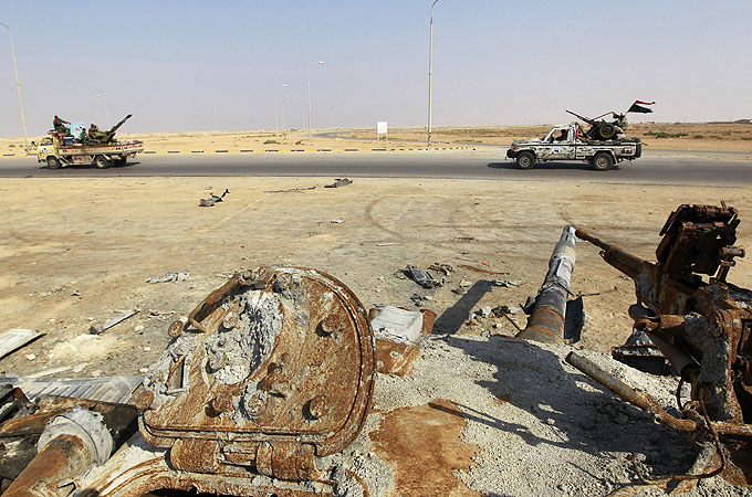 libya conflict frontlines