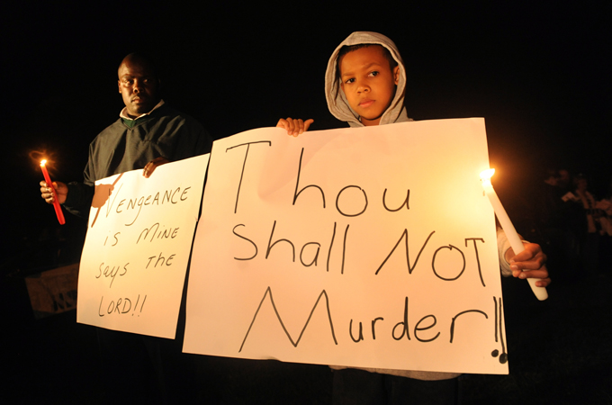 Vigil to Protest Capital Punishment