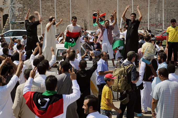 Demonstration in Tripoli