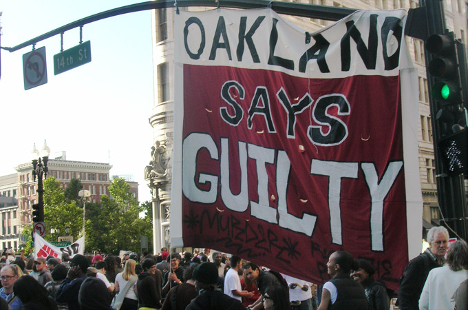 "Oakland says guilty"