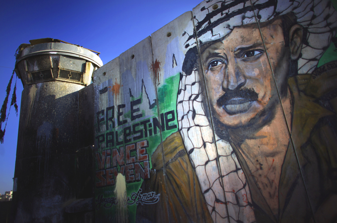 qalandia graffiti palestine