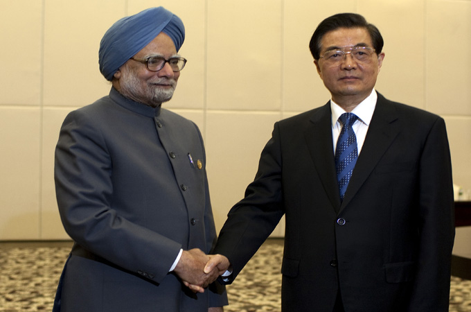 china meets india