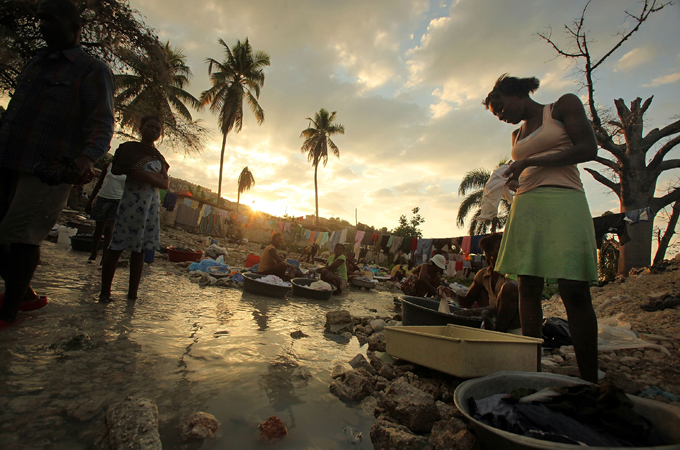 Haiti Cholera outbreak [GALLO/GETTY]
