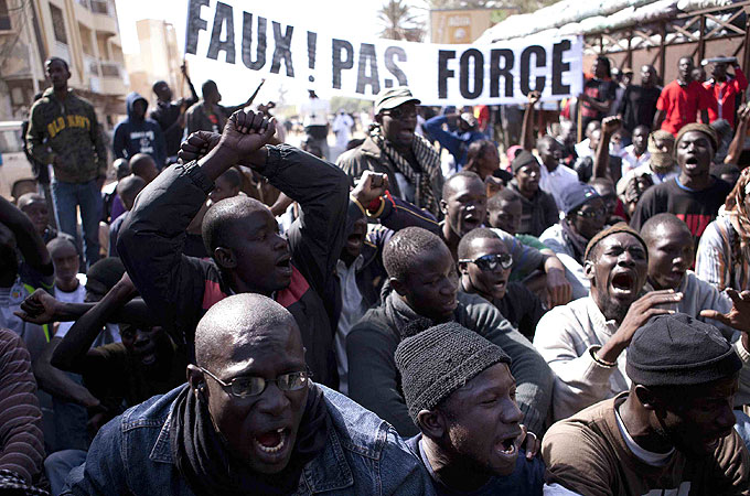 Senegal anti government