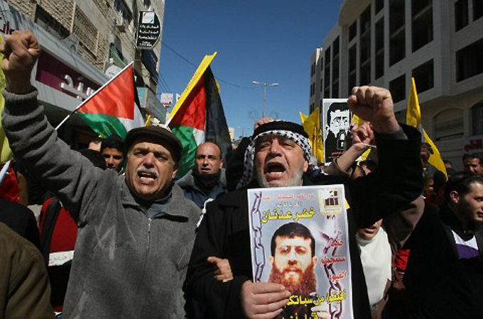 PALESTINIAN - ISRAEL - CONFLICT - PRISONERS - ADNAN