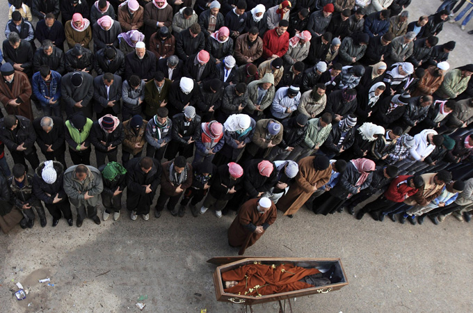 Syria funeral