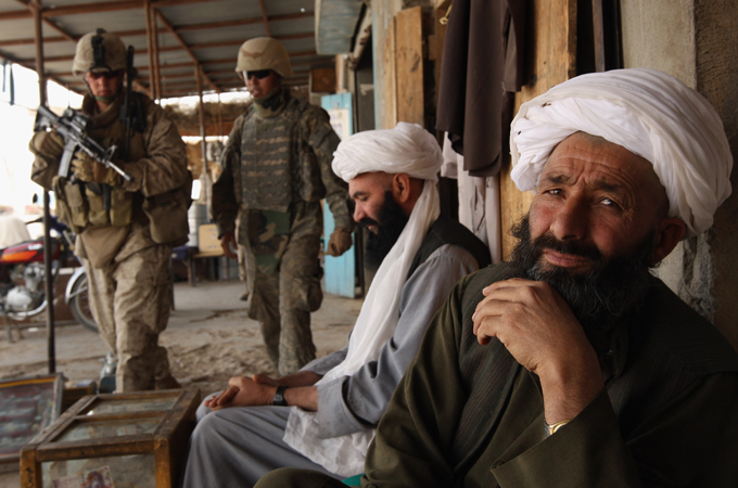 U.S. Marines On Operations In Remote Southwest Afghanistan