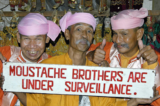 Al Jazeera Frames - Moustache Brothers