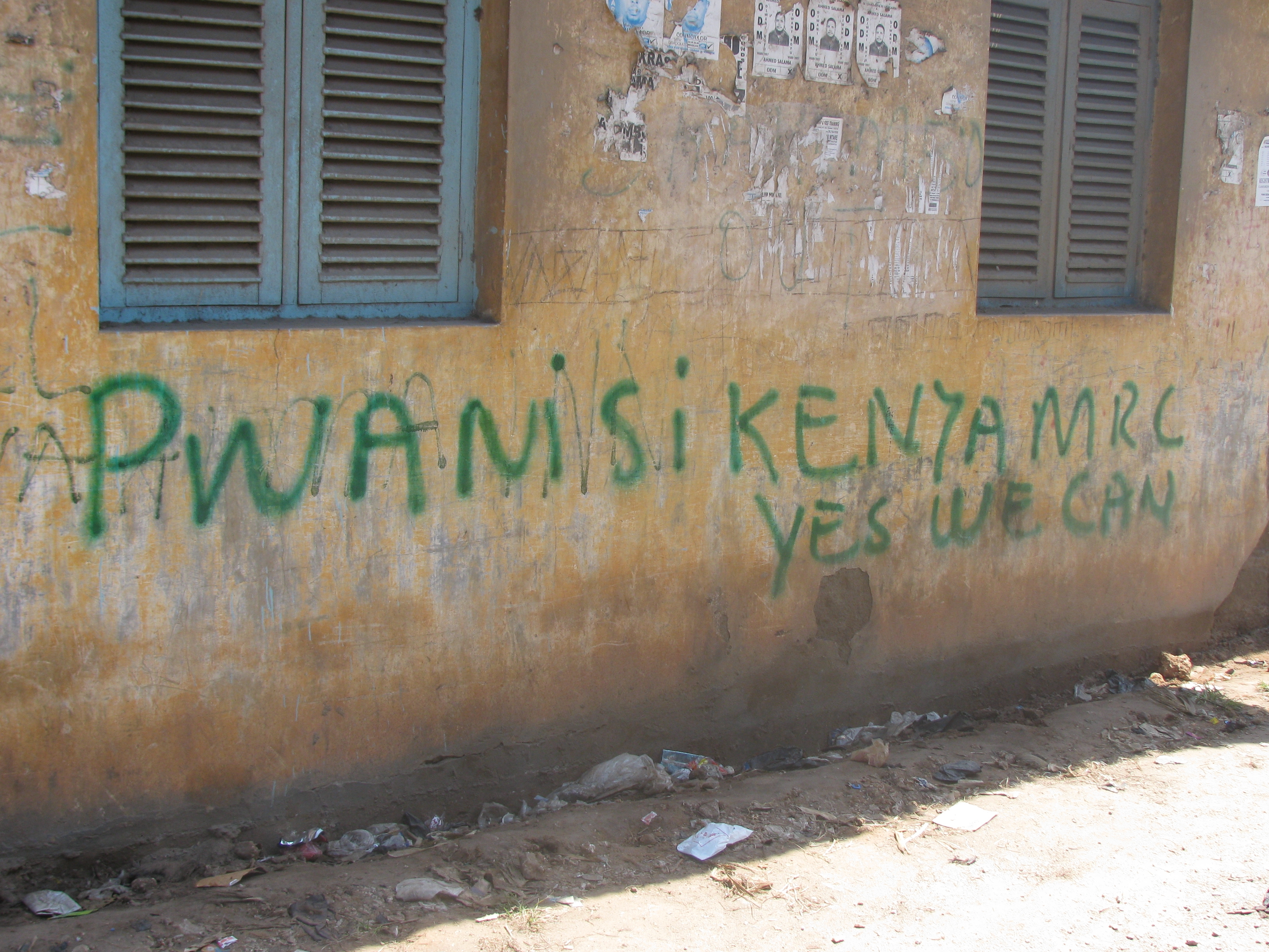 Secessionist graffiti in Likoni