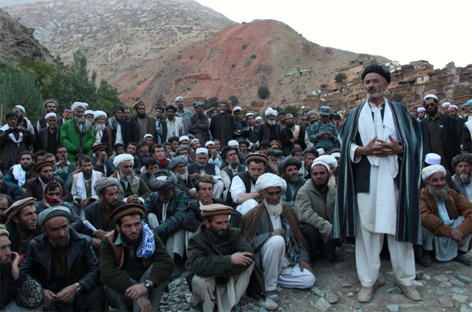 Afghanistan People feel confined by nature