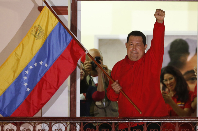 Venezuela President Hugo Chavez