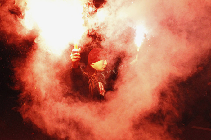 National holiday turns violent in Poland