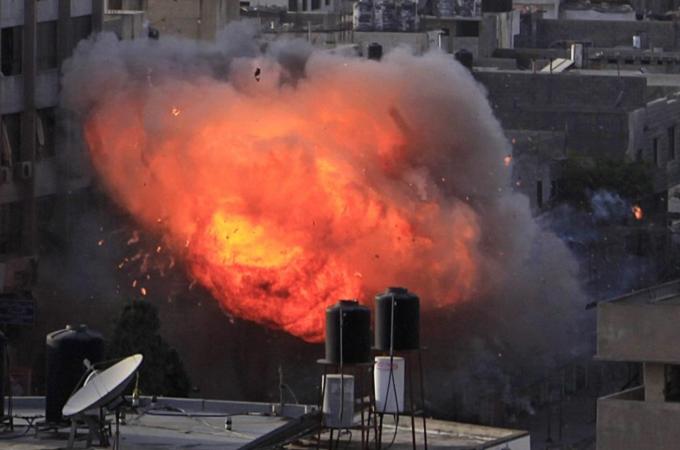 Israeli strike against Gaza Styrip
