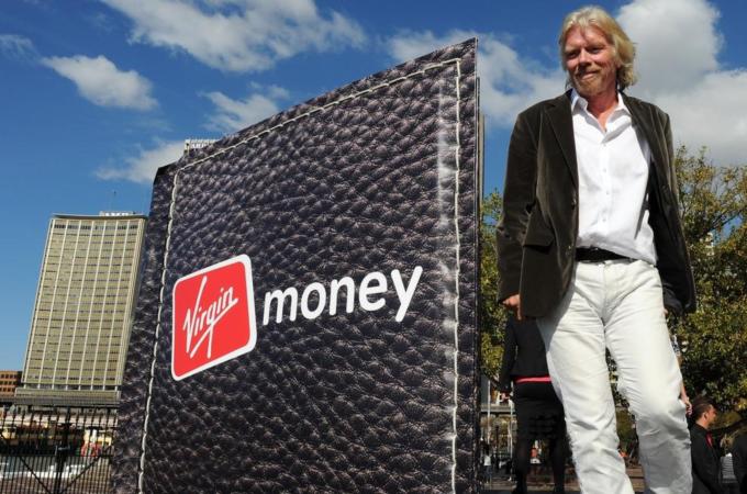 British entrepreneur Richard Branson wal