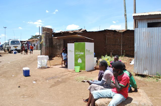 Slums in Kenya often have few private toilets, boosting the spread of disease and the risk of rape [Laila Ali/Al Jazeera]