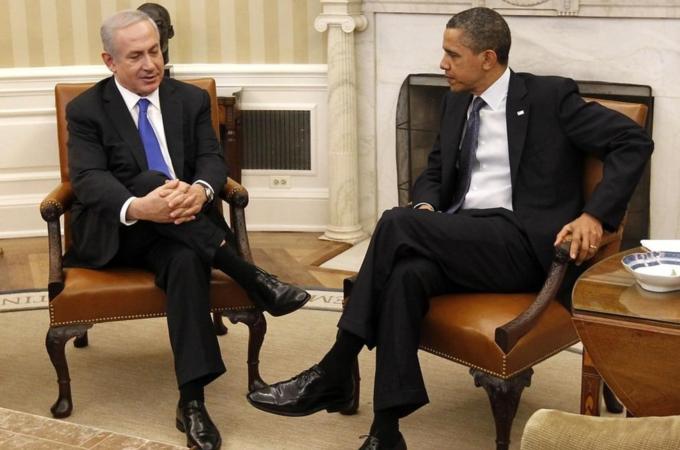 Barack Obama, Benjamin Netanyahu