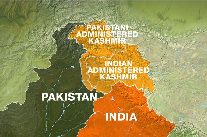 Map Kashmir
