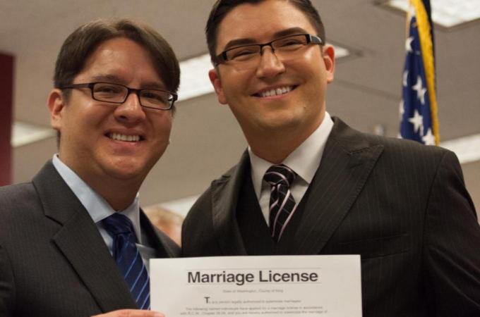 Seattle Issues First Same Sex Marriages Licenses After Nov. Election Legalized Gay Marriage