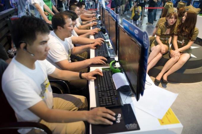 China Digital Entertainment Expo in Shanghai