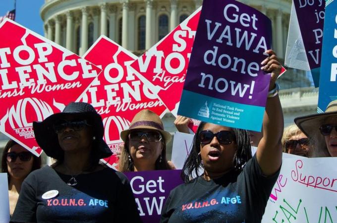Supporters of the National Organization