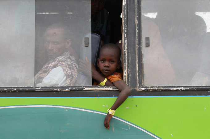 Somali refugees Syria
