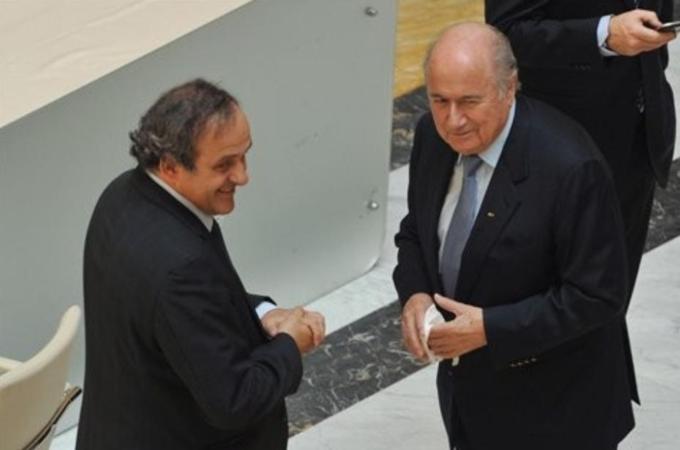 Michel Platini, Joseph Blatter