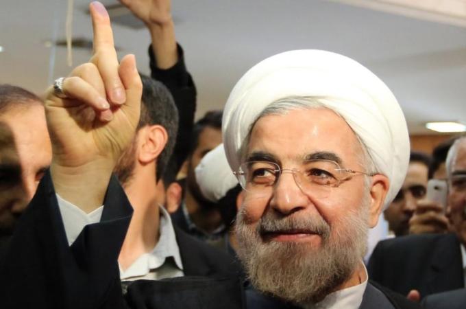 IRAN-VOTE-ROWHANI