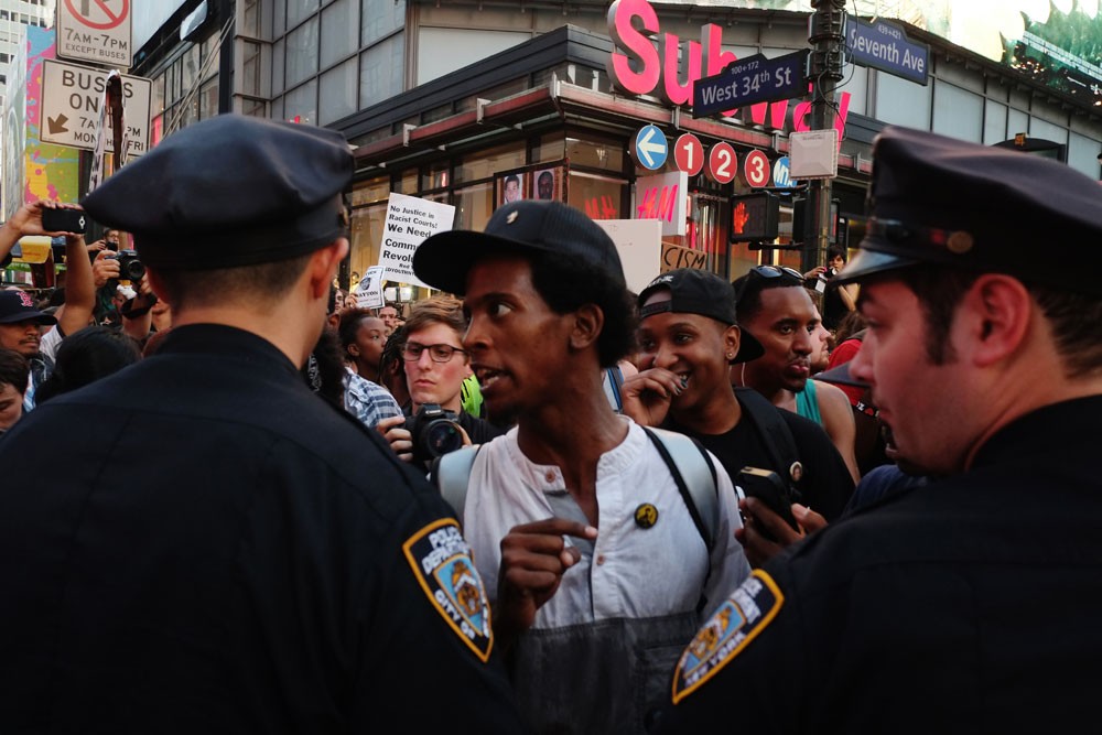 ''Justice for Trayvon'' protest in NYC