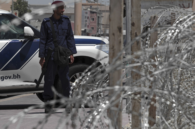Bahrain razor wire