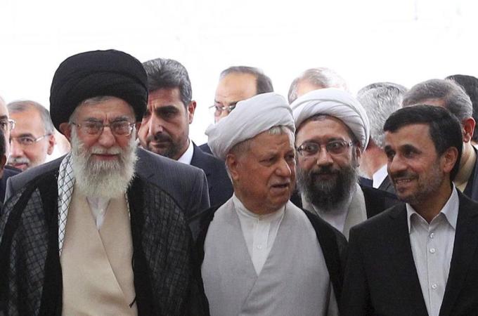 Ali Khamenei Akbar Hashemi Rafsanjani Mahmoud Ahmadinejad