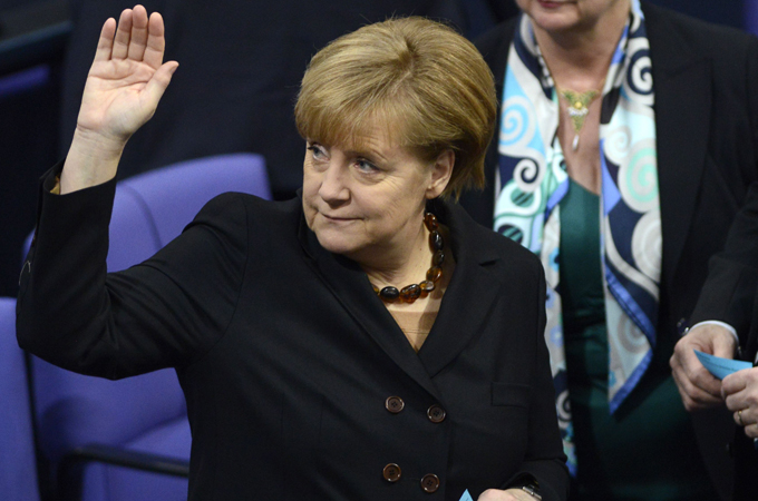 Merkel's personality is key to her success, writes Mark Bergfeld [AFP]