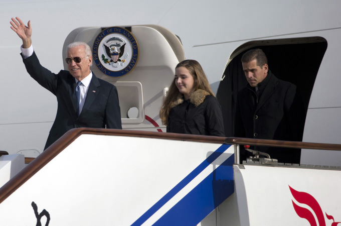 US Vice President Joe Biden is attempting to ease tensions in the dispute between China and Japan [AP]