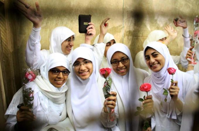 The detention of 21 young women shocked Egyptians and the international community [EPA]