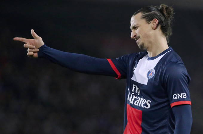 Paris Saint-Germain's Swedish Zlatan Ibrahimovic will not be at the World Cup this year[AFP]