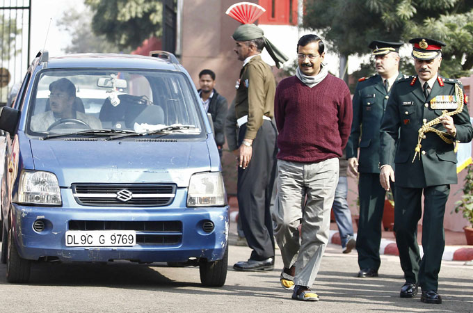Arvind Kejriwal, shunning privileges, has ushered in a new age of simple living [Reuters]