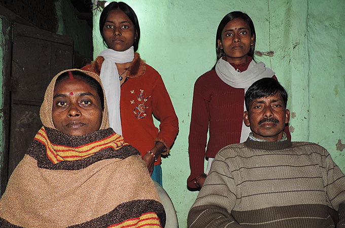 Manoj Shah, right, fell in love with his wife after he was forced into marriage 20 years ago [ Picture by Chinmaya Nand Singh]