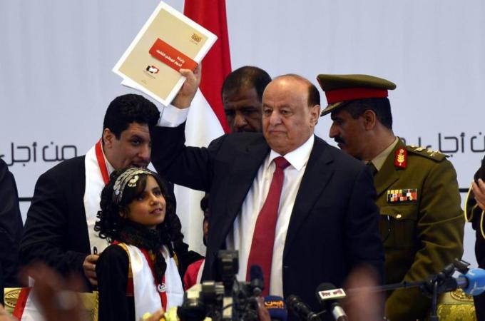 Yemeni President Mansour Hadi faces the gargantuan task of unifying the country [EPA]