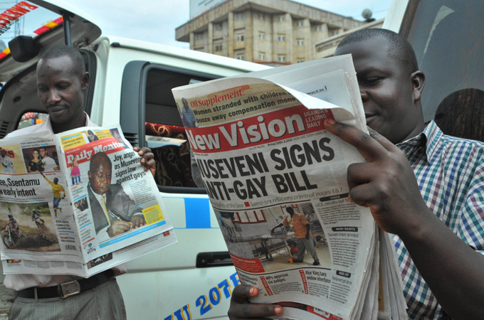 President Yoweri Museveni signed the anti-gay law in February amid condemnation from rights groups [EPA]