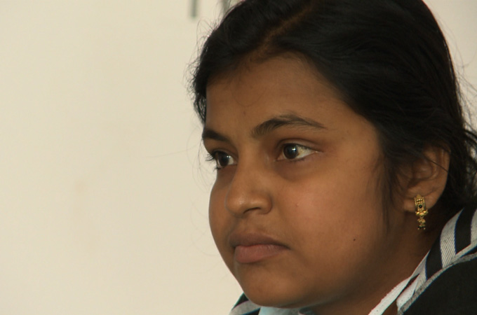 Navya, who struggles with kidney problems, must undergo dialysis three times a week [Al Jazeera]