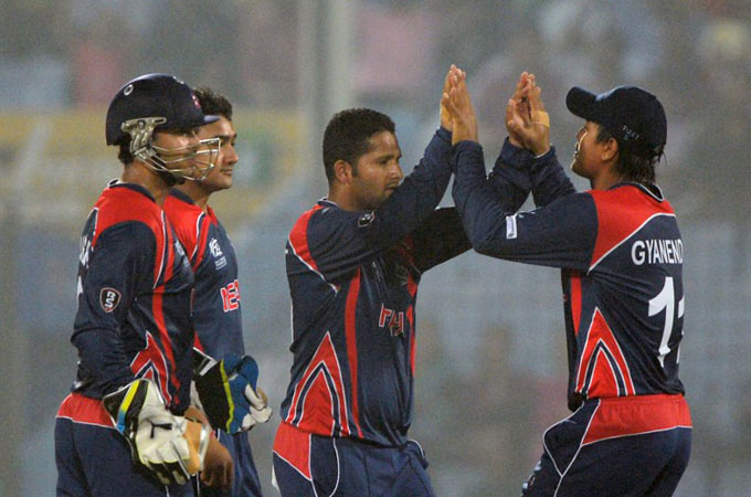 Nepal's rise in cricket makes a stark comparison with the political divisions plaguing the country [AFP]