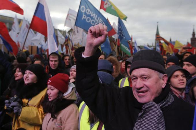 Putin's core electorate perceive his actions as morally justifiable, writes Minina [Reuters]