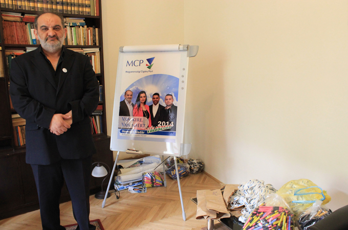 Aladar Horvath of the Hungarian Gypsy Party believes discrimination impacts voters [Kristina Jovanovski/Al Jazeera]