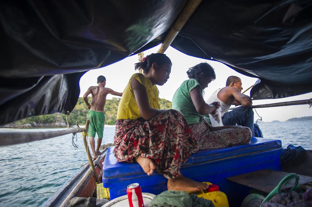 <p>The Moken people, a nomadic ethnic minority also known as "sea gypsies", live on the waters off Myanmar(***)s Mergui Archipelago. Today, there are around 2,000 members who continue to live the nomadic lifestyle, down from 12,000 a decade ago.</p>