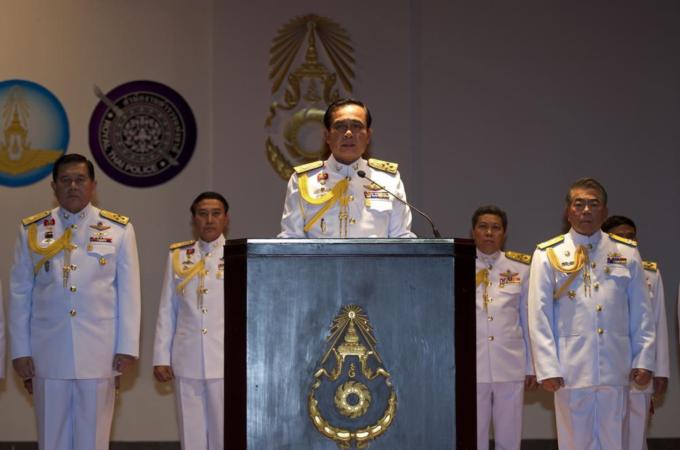 The Thai military took over the government in a coup on May 22 [AFP/Getty Images]