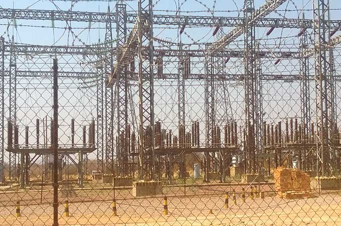 A Chinese-contracted power supply expansion project is accused of poor workmanship [Thapelo Ndlovu/Al Jazeera]