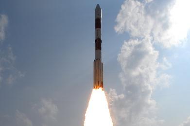 The lift-off of Mangalyaan on November 5, 2013, was the beginning of the journey to Mars [Courtesy ISRO]